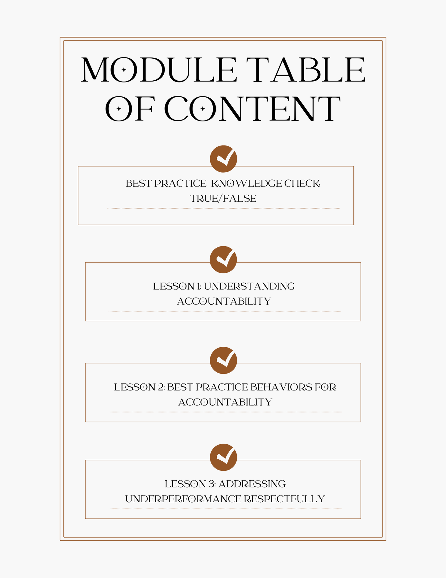 Playbook Workbook Course: Mastering Accountability